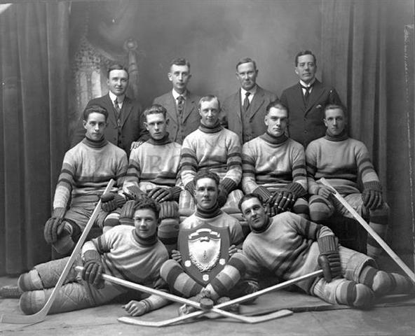 Lacombe Hockey Team Intermediate Champions 1923