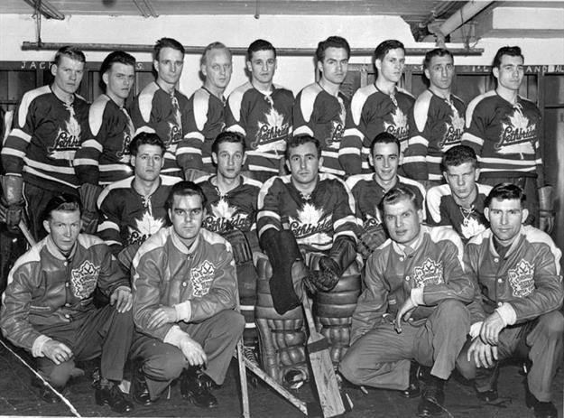 Lethbridge Maple Leafs World Ice Hockey Champions 1951