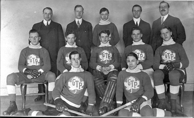 Grand Trunk Pacific Railway Hockey Team 1911