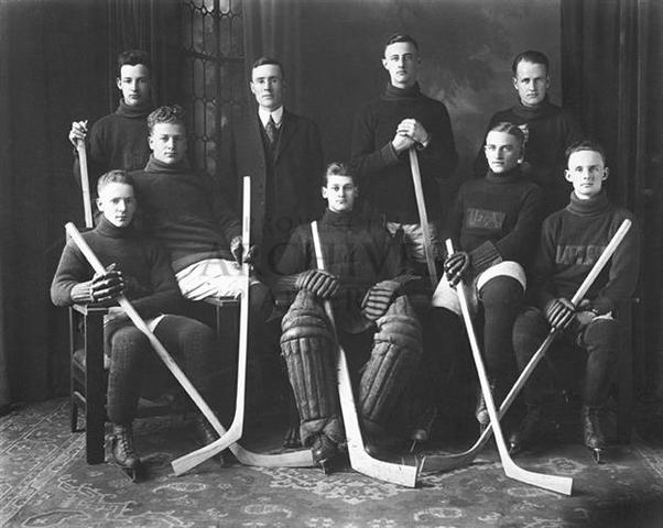 University of Alberta Second Hockey Team 1918