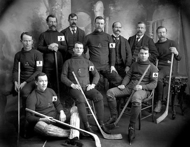 Strathcona Hockey Team 1897 Edmonton Hockey Team