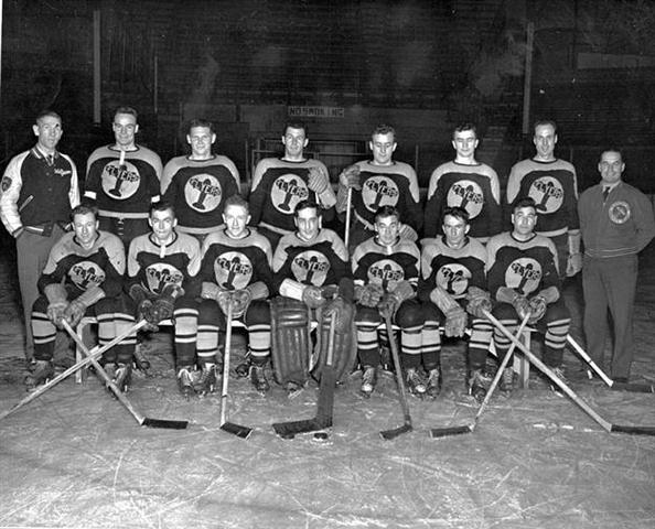 Edmonton Flyers Hockey Team Photo 1946