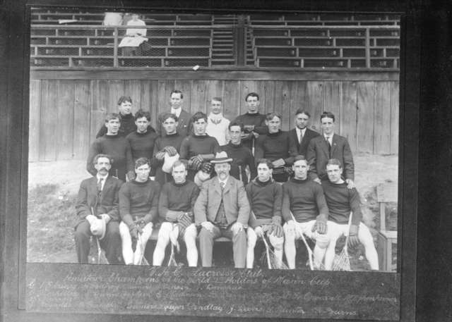 Vancouver Athletic Club Mann Cup Champions 1912