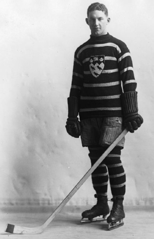 J. C. "Flynn" Flanagan McGill Redmen Hockey Team 1923