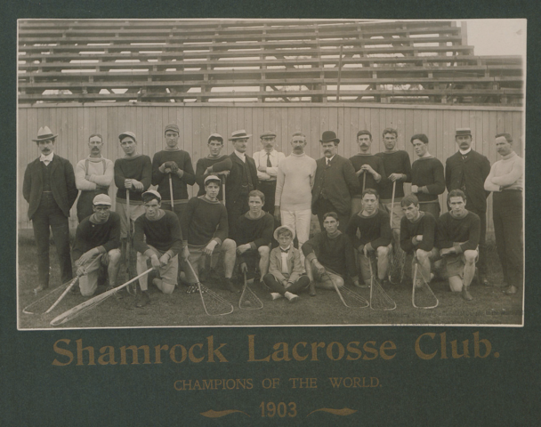 Shamrock Lacrosse Club 1903 Minto Cup Champions