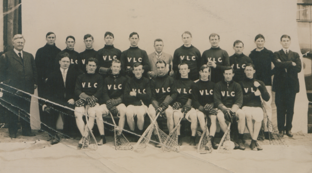 Vancouver Lacrosse Club 1911 British Columbia Lacrosse Assn.