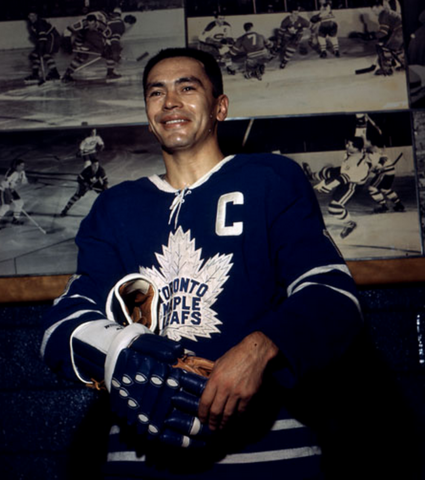 George Armstrong Toronto Maple Leafs 1963