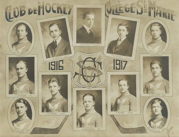 Club de Hockey - Collège Ste-Marie 1916-1917