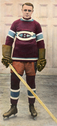 Joe Malone Montreal Canadiens 1918  First Canadiens Jersey