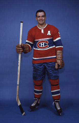 Bernie "Boom Boom" Geoffrion Montreal Canadiens 1961