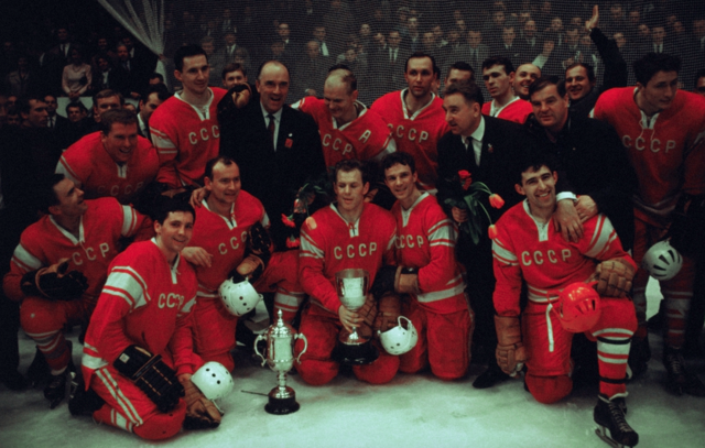 Soviet Union National Team World Ice Hockey Champions 1967