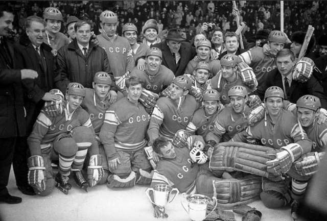 Soviet Union National Team World Ice Hockey Champions 1969