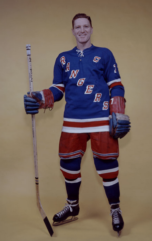 George "Red" Sullivan New York Rangers Captain 1960