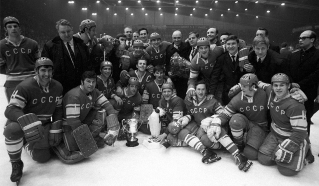 Soviet Union National Team World Ice Hockey Champions 1971