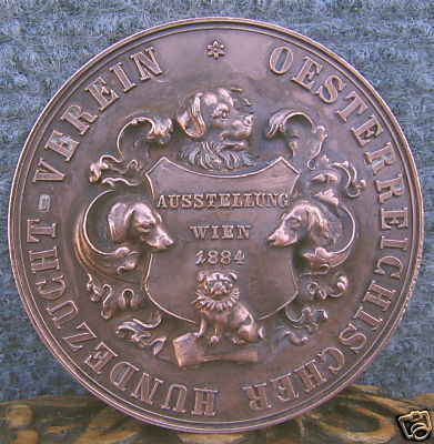 1884 Medal Dogs