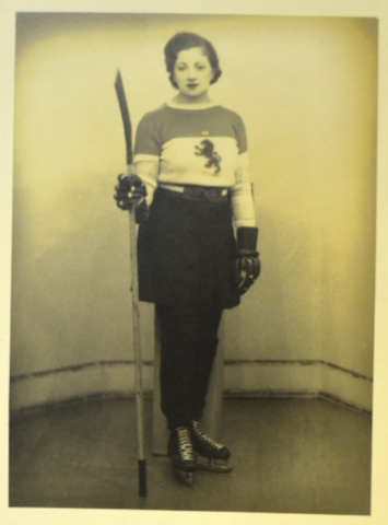 Mimi Hieronimus England Women's National Ice Hockey Team 1935