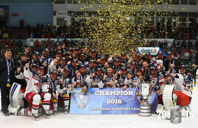 EC Red Bull Salzburg EBEL Champions 2016 Erste Bank EisHockey Liga Champions