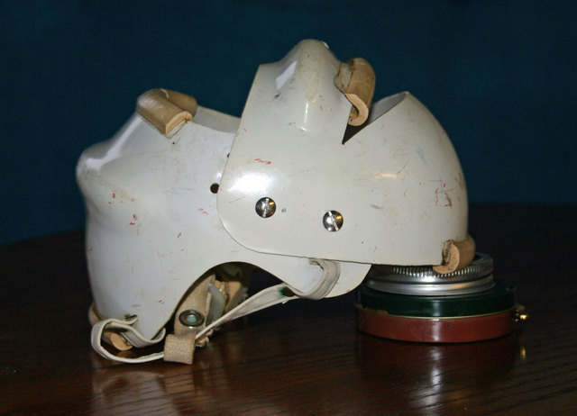 1959-60 Original Charlie Patterson Hockey Helmet