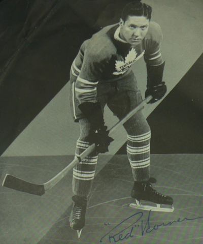 Reginald “Red” Horner Toronto Maple Leafs 1938