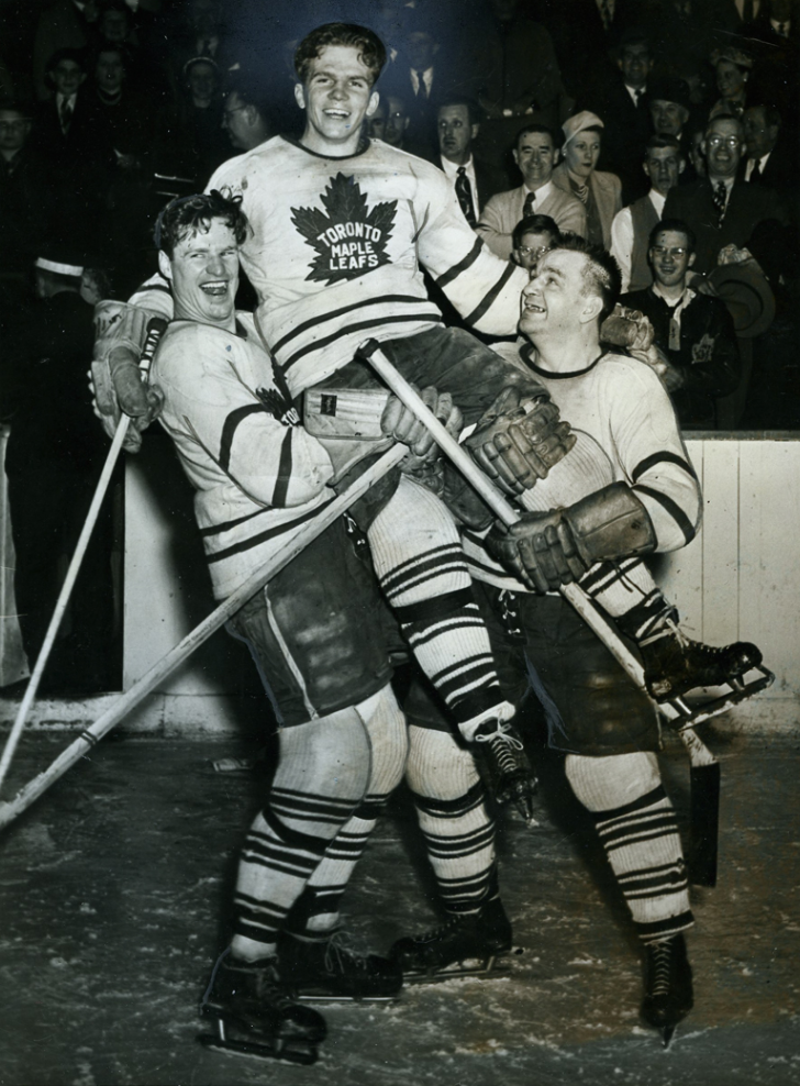 Bill Barilko - 1951 Cup Winning Goal 8x10 Color Photo