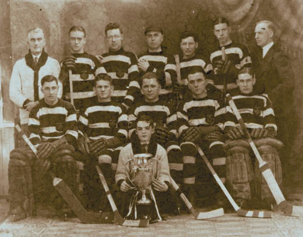 Bathurst Hockey Team, Champions of the Northern New Brunswick League 1927