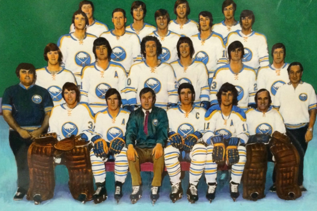 Buffalo Sabres Team Photo 1973