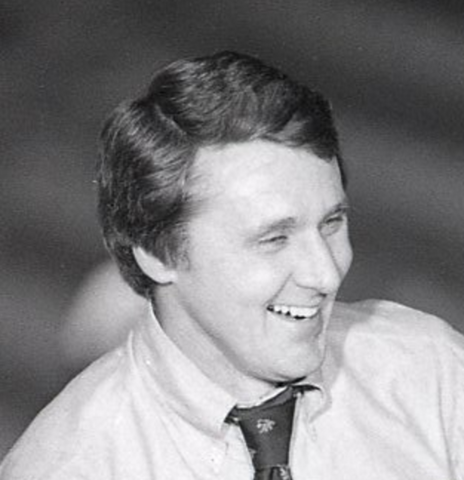 Herb Brooks is All Smiles after the Miracle On Ice Hockey Game February 22, 1980