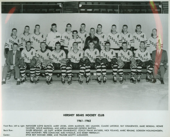 Hershey Bears 1961 American Hockey League