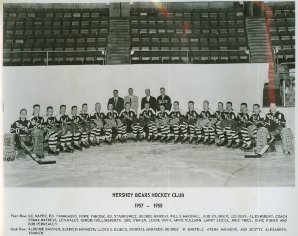 Hershey Bears 1957 American Hockey League