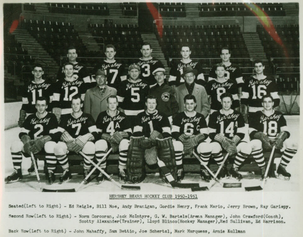 Hershey Bears 1950 American Hockey League