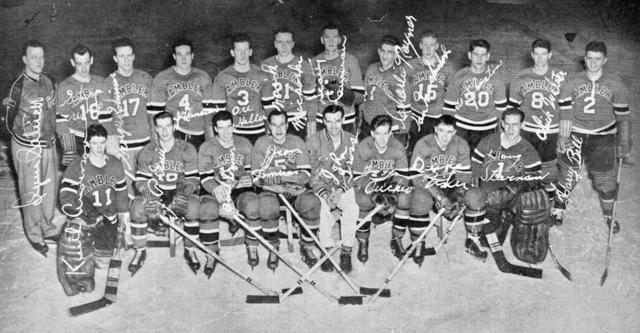 New Haven Ramblers 1947-48 American Hockey League