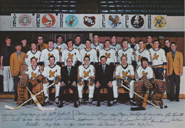 Salt Lake Golden Eagles Western Hockey League 1970