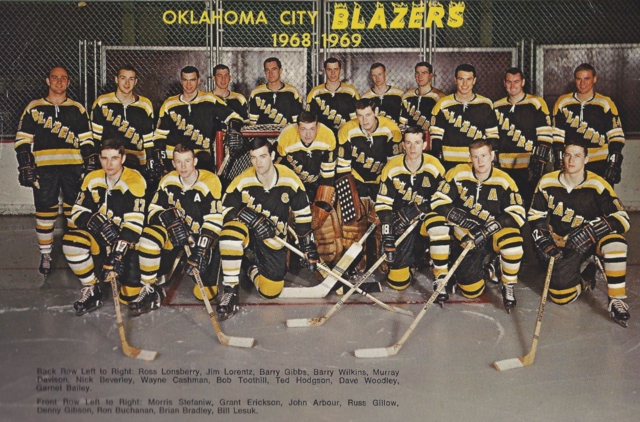 Oklahoma City Blazers 1968-69 Central Hockey League