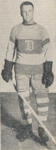 Reg Noble 1929 Detroit Cougars Captain