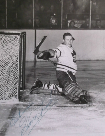 Harry Lumley 1953 Toronto Maple Leafs