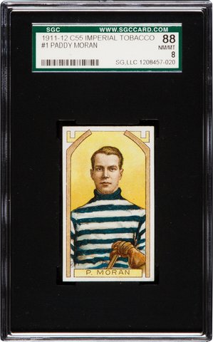 Paddy Moran 1911 C55 Hockey Card