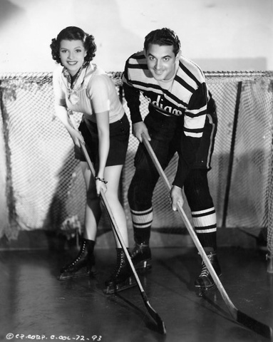 Rita Hayworth and Charles Quigley Promo Photo for The Game That Kills 1937