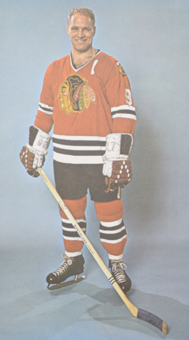 Bobby Hull Chicago Black Hawks 1965