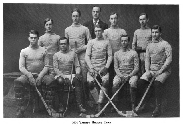 Columbia University Hockey Team 1904