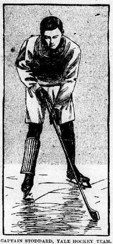Henry Stoddard, Yale University Hockey Team