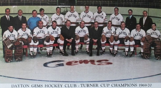 Dayton Gems  International Hockey League Turner Cup Champions 1970