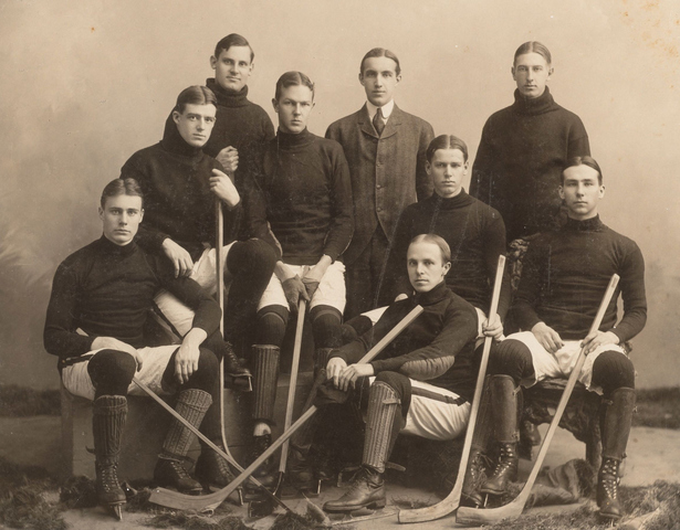 Harvard University Hockey Team 1901