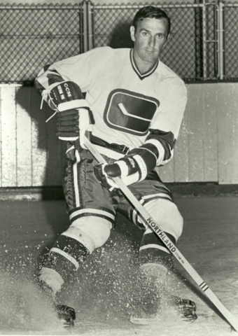 Poul Popiel Vancouver Canucks 1970 First Danish Born Player in the NHL
