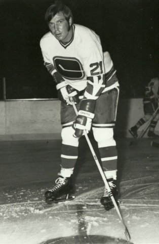 Barry Wilkins Vancouver Canucks 1970 Scored the Canucks First Ever NHL Goal