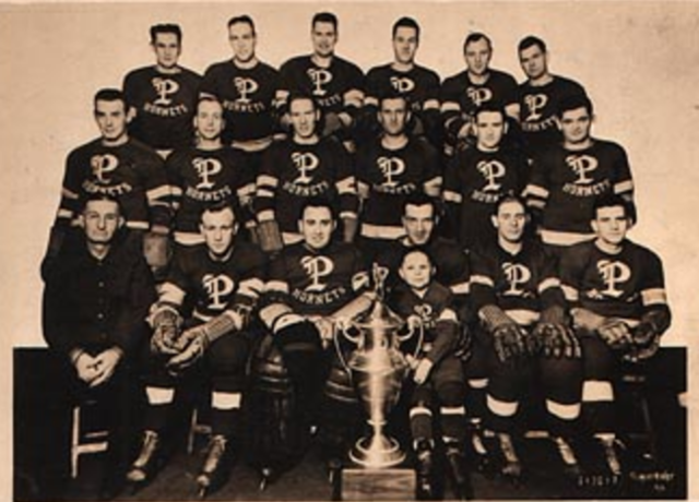 Pittsburgh Hornets Team Photo International American Hockey League 1940