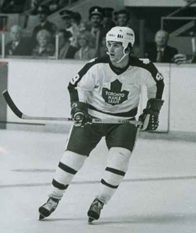 Wilf Paiement Toronto Maple Leafs 1981
