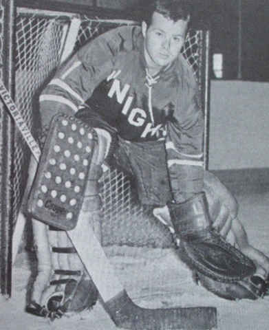 Peter McDuffe Omaha Knights Goaltender 1970