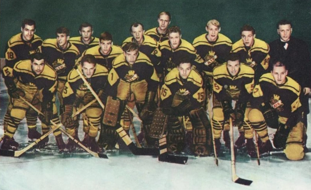 Allmänna Idrottsklubben Ishockeyförening / AIK IF Team Photo 1964