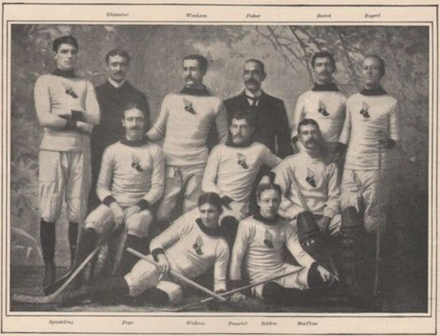 New York Athletic Club 1898 American Amateur Hockey League Champions