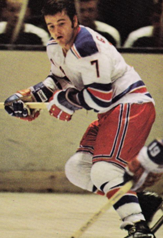 Rod Gilbert New York Rangers 1971